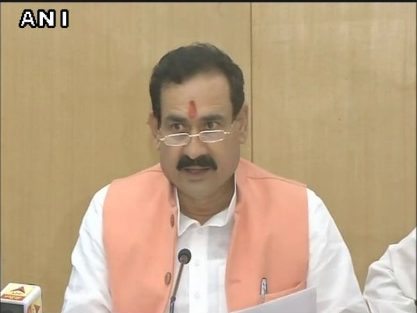 Election Commission disqualifies MP minister Narottam Mishra for 3 years Election Commission disqualifies MP minister Narottam Mishra for 3 years