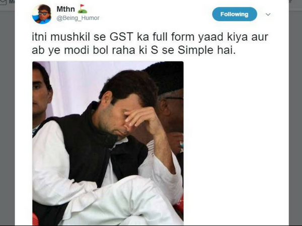 ರಾಹುಲ್ ಗಾಂಧಿ ಟ್ರೋಲ್ 