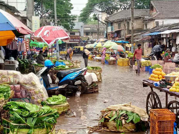 Finally Monsoon entered in to twin cities Hubballi and Dharwad,