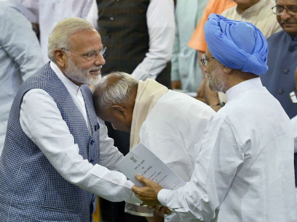 ಮನ್ ಮೋಹನ್ ಸಿಂಗ್ ಗೆ ಅಭಿನಂದನೆ 