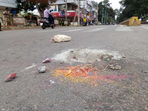 Black magic in Mysuru Saraswathipuram