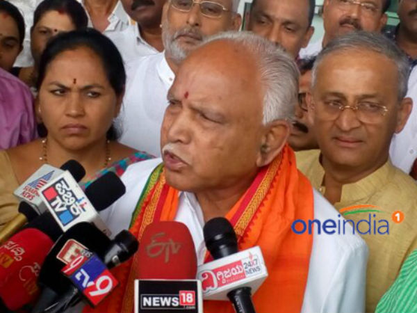 CM Siddaramaiah has no power to maintain law and order in the state -B. S. Yeddyurappa 