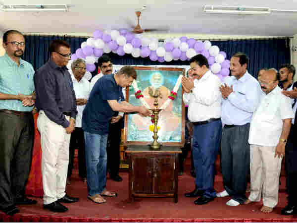 Actor Ananth Nag praises the achievements of Magaluru orgin Dubai based business man Harish Sherigar