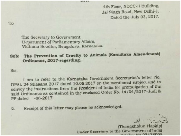 President Mukherjee okays Kambala Bill, which legalise traditional buffalo race President Mukherjee okays Kambala Bill, which legalise traditional buffalo race