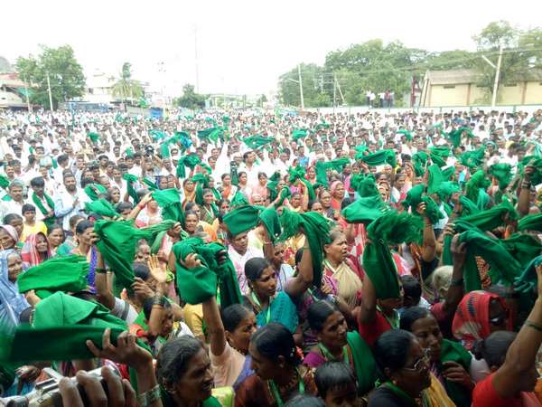 Rajya Raitha Sangha president starts indefinite hunger strike for Mahadayi