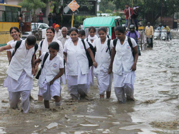 Heavy rains led to flood in Assam and life affected in Himachal Pradesh, Gujarat