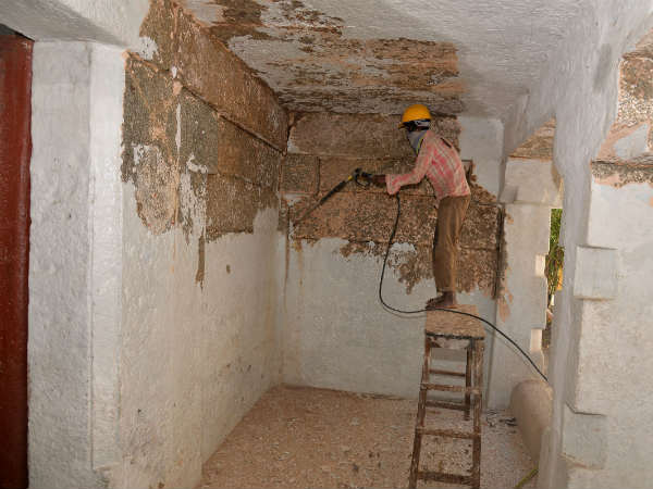 ದೇವಾಲಯಗಳಿಗೆ ಸುಣ್ಣ –ಬಣ್ಣ