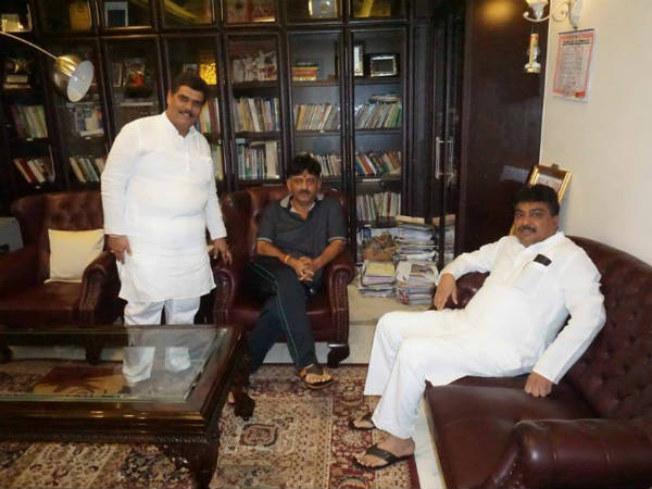 ಶಿವಕುಮಾರ್ ಭೇಟಿ ಮಾಡಿದ ಪಾಟೀಲ್