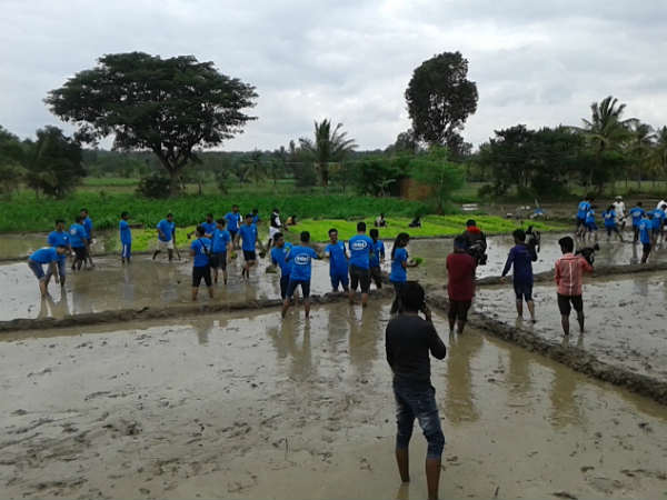 A agricultural training to Bengaluru Intel employees takes place in Mandya!