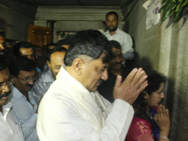 ಡಿಕೆ ಶಿವಕುಮಾರ್‌ಗೆ ಮನೆಯ ದೇವರು