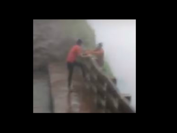 Caught On Camera: 2 Fall Into 2,000-Ft Deep Valley In Maharashtra, Die Caught On Camera: 2 Fall Into 2,000-Ft Deep Valley In Maharashtra, Die