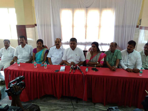 BK Hariprasad visits kavya poojary house in Mangaluru 