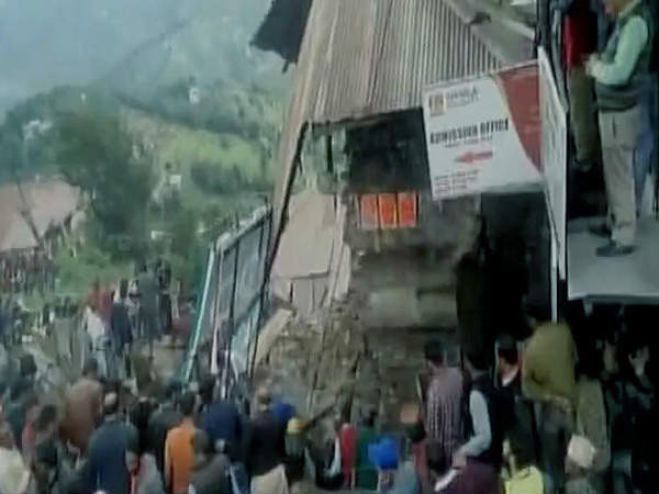 One killed, six injured in building collapse in Shimla One killed, six injured in building collapse in Shimla