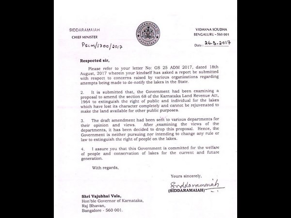 Karnataka govt drops the proposal to de-notify dead lakes