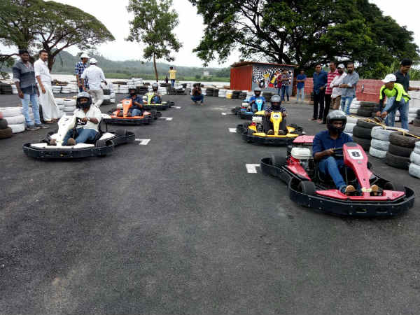 Go Karting car race now in Mangaluru