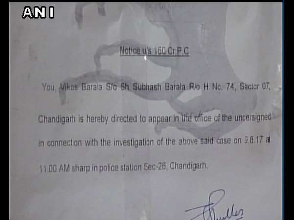 Chandigarh stalking case: Police summons Haryana BJP President's son