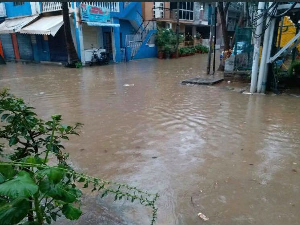 Rain disturbed the lives in Bengaluru on 15th August 2017 Rain disturbed the lives in Bengaluru on 15th August 2017