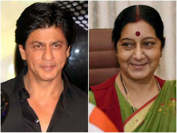 Rescue Me, Man Watching Shah Rukh Khan movie Tweets Sushma Swaraj Rescue Me, Man Watching Shah Rukh Khan movie Tweets Sushma Swaraj