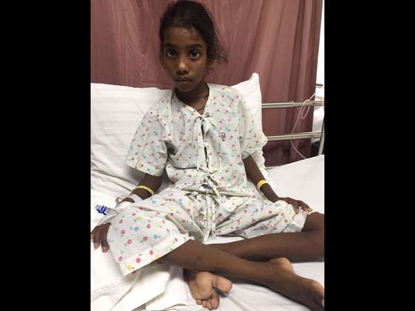Please help this 9 year old girl to survive
