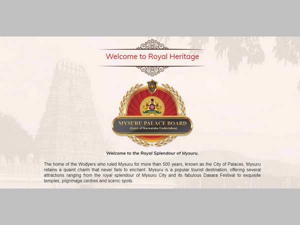 There is no place to Kannada language in Mysuru palace website