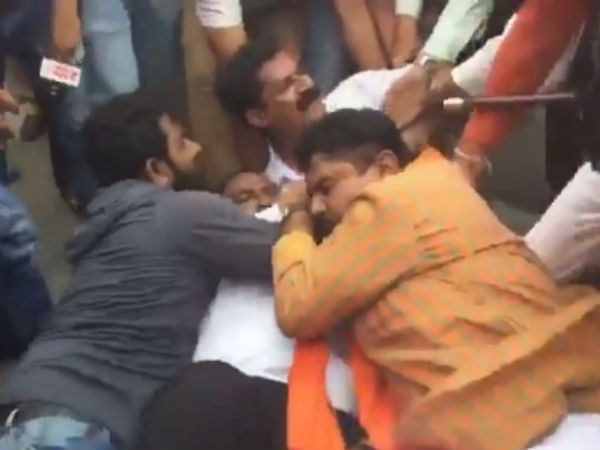 ಫ್ರೀಡಂ ಪಾರ್ಕ್ ನಲ್ಲಿ ಬಿಜೆಪಿ ನಾಯಕರ ಬಂಧನ