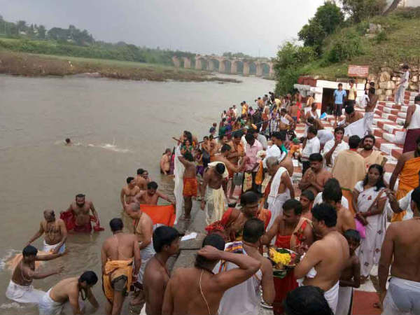 ಕಾವೇರಿಯಲ್ಲಿ ಮಿಂದೆದ್ದ ರಾಮ