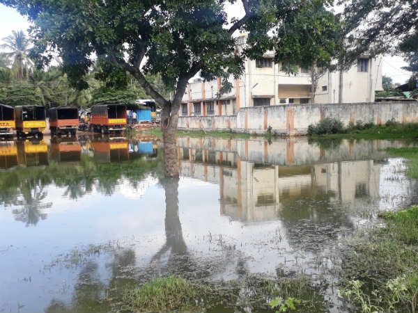 ಕೆರೆಯಾಗುವ ಬಸ್ ನಿಲ್ದಾಣ