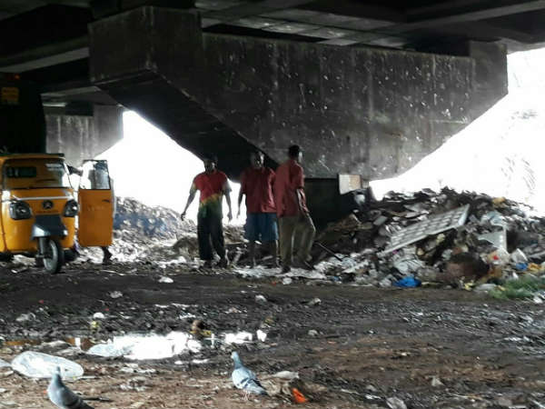 ಕರ್ಚೀಫು ಮೂಗಿಗೆ ಕಟ್ಟಿಕೊಂಡು ಅಡ್ಡಾಡಿ