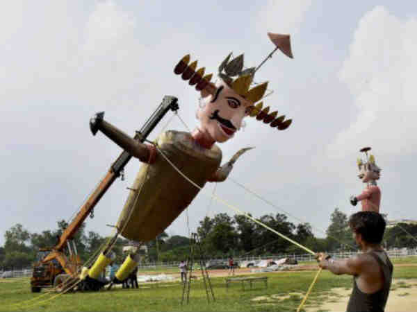 ರಾವಣನ 'ಪ್ರತಿಷ್ಠಾಪನೆ' ರಾವಣನ 'ಪ್ರತಿಷ್ಠಾಪನೆ'