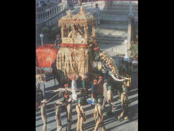 ಜಂಬೂ ಸವಾರಿ ಎಂಬ ಪ್ರಮುಖ ಆಕರ್ಷಣೆ 