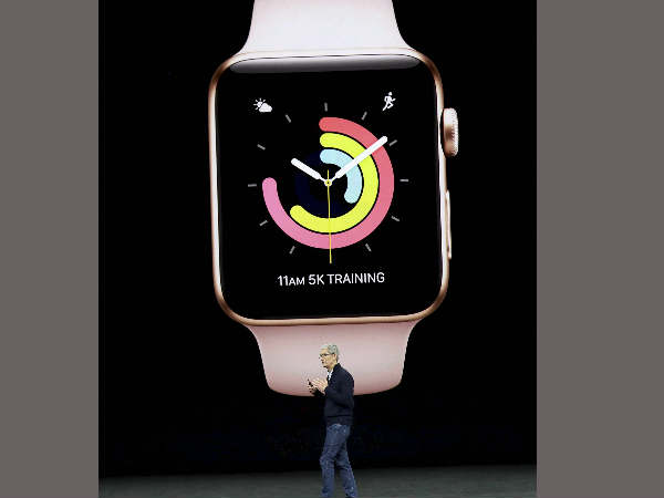 At iPhone 8 and iPhone X Launch Event Apple Watch Series 3 Unveiled