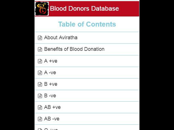 Dengue, Viral Fever Demand for Blood Donors App by Aviratha Pratistana