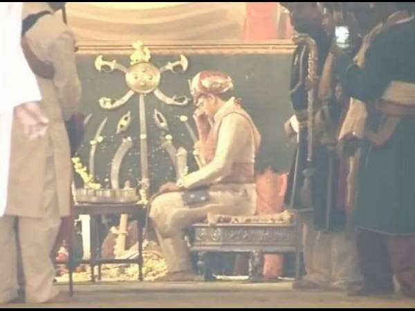 Ayudha pooja begins in Mysuru palace