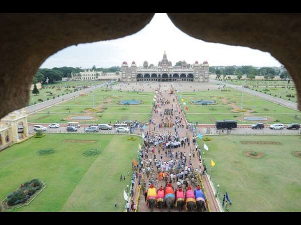 Prime attraction of Mysuru Dasara police band