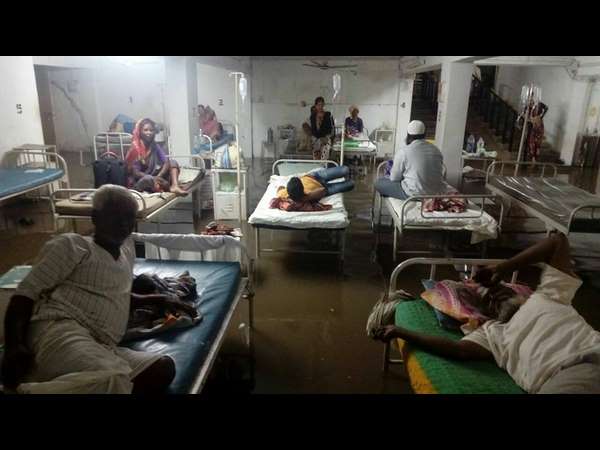 The Heavy rain in Kalaburagi