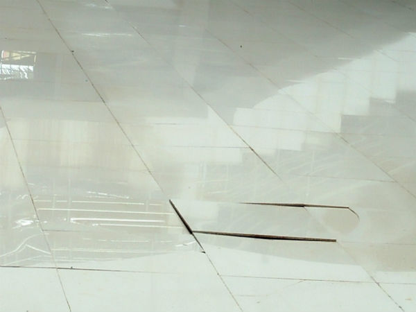 ಮೊದಲ ಮಳೆಗೇ ಬಯಲಾಯ್ತು ಕಳಪೆ ಕಾಮಗಾರಿ