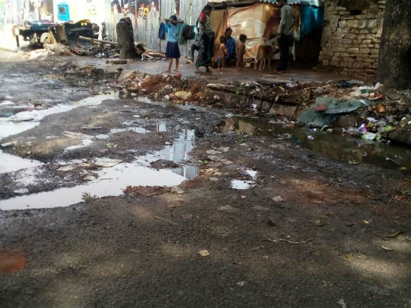 ಕಾಟನ್ ಪೇಟೆ ರಸ್ತೆ ಸ್ಥಿತಿ 