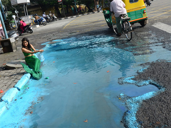 ನಾಯಂಡಹಳ್ಳಿಯಲ್ಲಿ ಪ್ರತಿಭಟನೆ