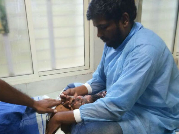 Ejipura building collapse : Ramalinga Reddy meets Sanjana perents 