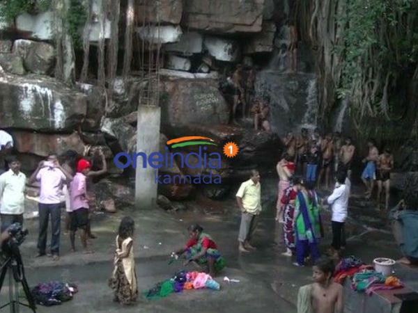 Dammur falls tourist attraction of Bagalkot district