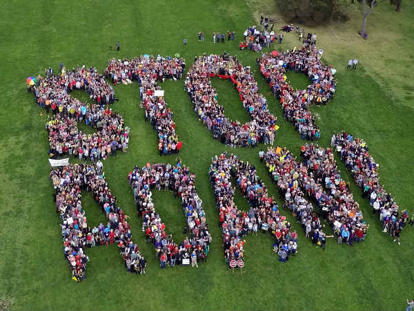 STOP ADANI: Huge protest across Australia against Adani's coal mine project STOP ADANI: Huge protest across Australia against Adani's coal mine project