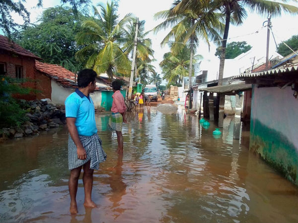 Heavy rain in Chamarajanagara district creates havoc
