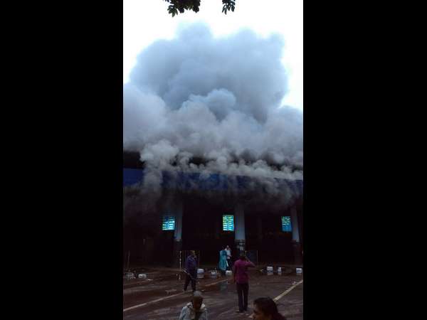 Massive Fire Breaks Out At Goa's Kadamba Bus Stand, losses 1 crore