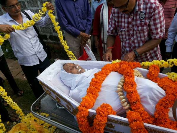 Chittani Ramachandra Hegde body kept at Udupi for Public Homage