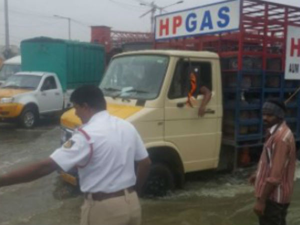 Boat is better option than other vehicles in HSR layout Ecospace service road