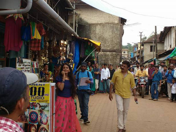 Ramesh Aravind's Butterfly movie shooting in Gokarna
