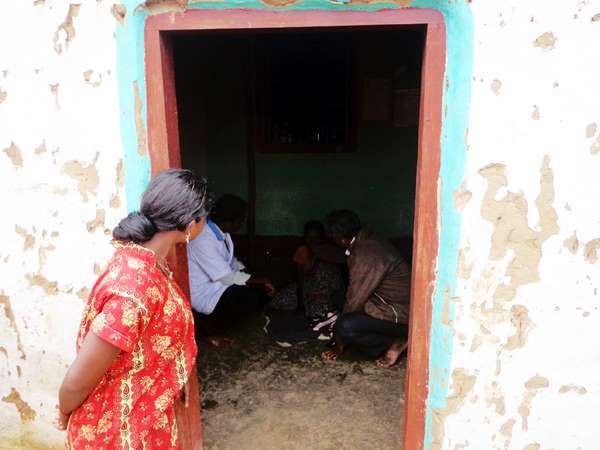 Health check up in Upakara colony in Gundlupet