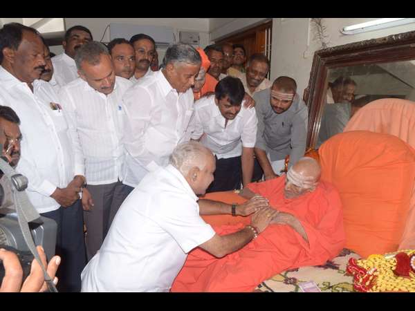 ಭಾರಿ ಉತ್ಸಾಹದಲ್ಲಿರುವ ಬಿಜೆಪಿ ರಾಜ್ಯಾಧ್ಯಕ್ಷ ಯಡಿಯೂರಪ್ಪ 