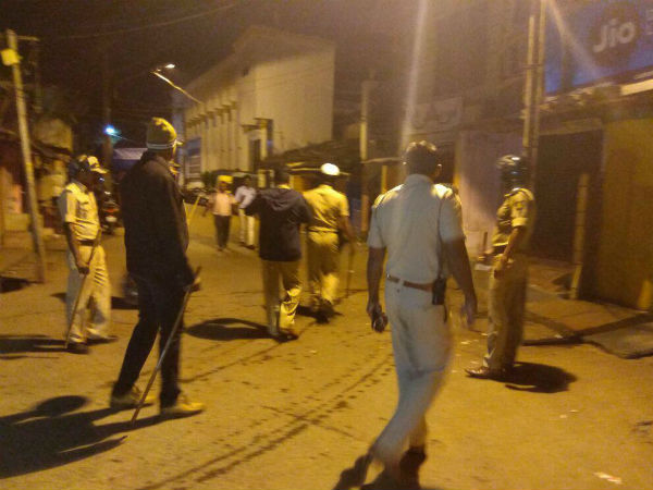 ಬಿಗಿ ಪೊಲೀಸ್ ಬಂದೋಬಸ್ತ್ ಬಿಗಿ ಪೊಲೀಸ್ ಬಂದೋಬಸ್ತ್