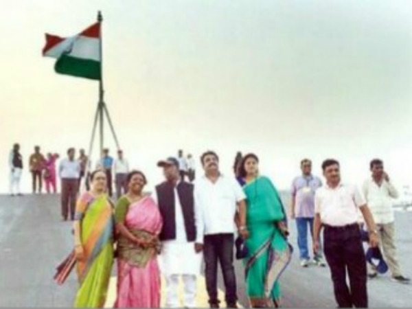 ಪ್ರಥಮ ಬಾರಿಗೆ ನೌಕಾನೆಲೆಗೆ ಆಗಮನ